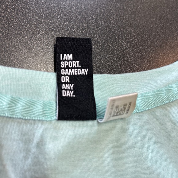 Adidas Women's Medium Teal V Neck Running Athletic Top Workout Gear - Picture 5 of 7